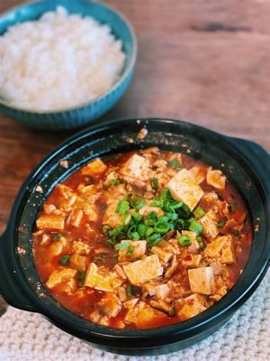  Deyang Mapo Tofu: En Krämigare Smakbomb Med Brinnande Kryddor Och Den Perfekta Texturen!