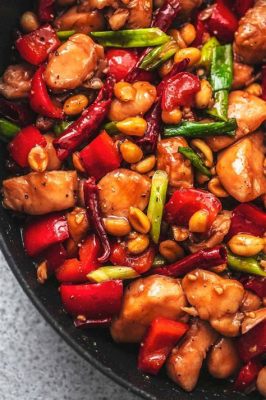   Kung Pao Kyckling En Wok-Ljumhet Med Söt Och Sura Glögg!