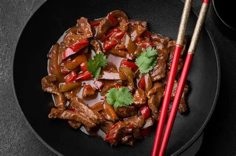  Panjin Szechuan Beef: Kan du hantera värmen från Sichuanpepparns explosiva dans med nötkötts saftiga kram?