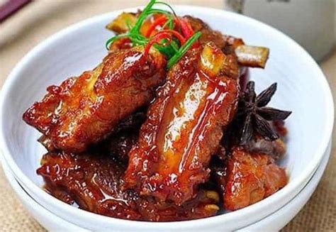  Wuzhou-style stewed pork ribs – en saftig fest för smaklökarna med en pikant och kryddig touch!